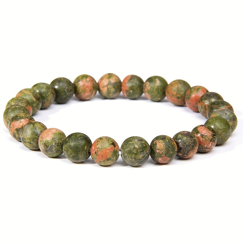 Gorgeous Multicolor Natural Stone Bracelet - Bohemian Energy for Harmony & Creativity