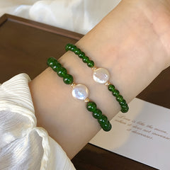 December Birthstone Natural Pearl Bracelet - Harmony & Protection for Daily Wear