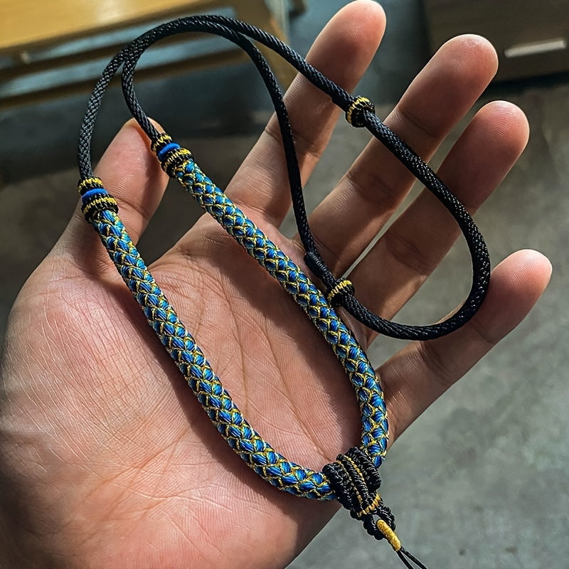 Dragon Scale Pendant Necklace – Hand-Woven Energy for Daily Wear