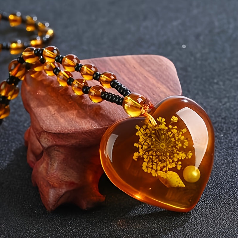 Bohemian Ethnic Love Pendant - Spiritual Energy & Vintage Charm