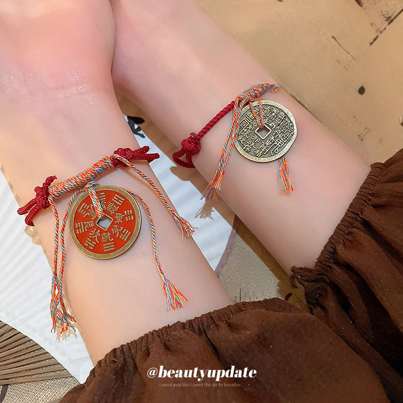 Mountain Money Bagua Energy Bracelet — Balance, Protection & Prosperity Harmony Charm