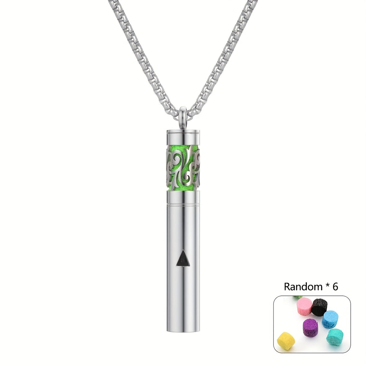 Aromatherapy Diffuser Necklace - Unisex Perfume Pendant for Energy Balance & Spiritual Harmony