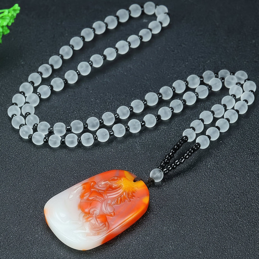 Colorful Horse to Success Pendant for Motivation, Prosperity, and Vibrant Energy