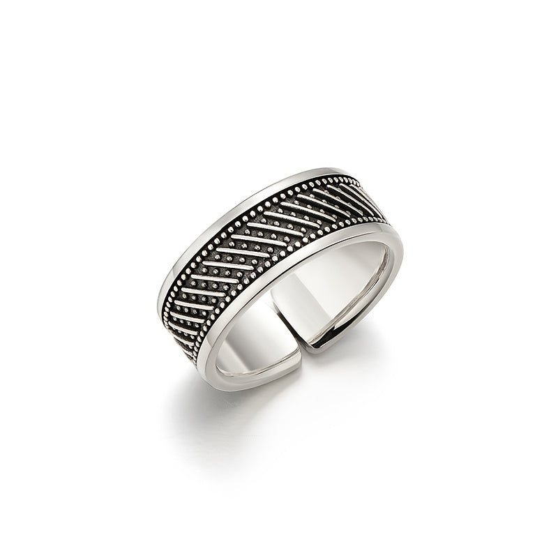 Adjustable Vintage Ring — Minimalist Balance & Harmony Energy Talisman