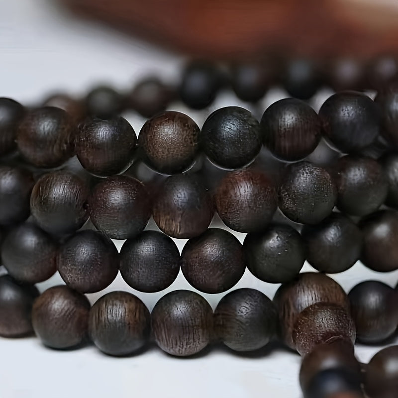 Vietnamese Agarwood 8Mm Bead Bracelet - Hope, Peace & Meditation Energy Unisex Mala