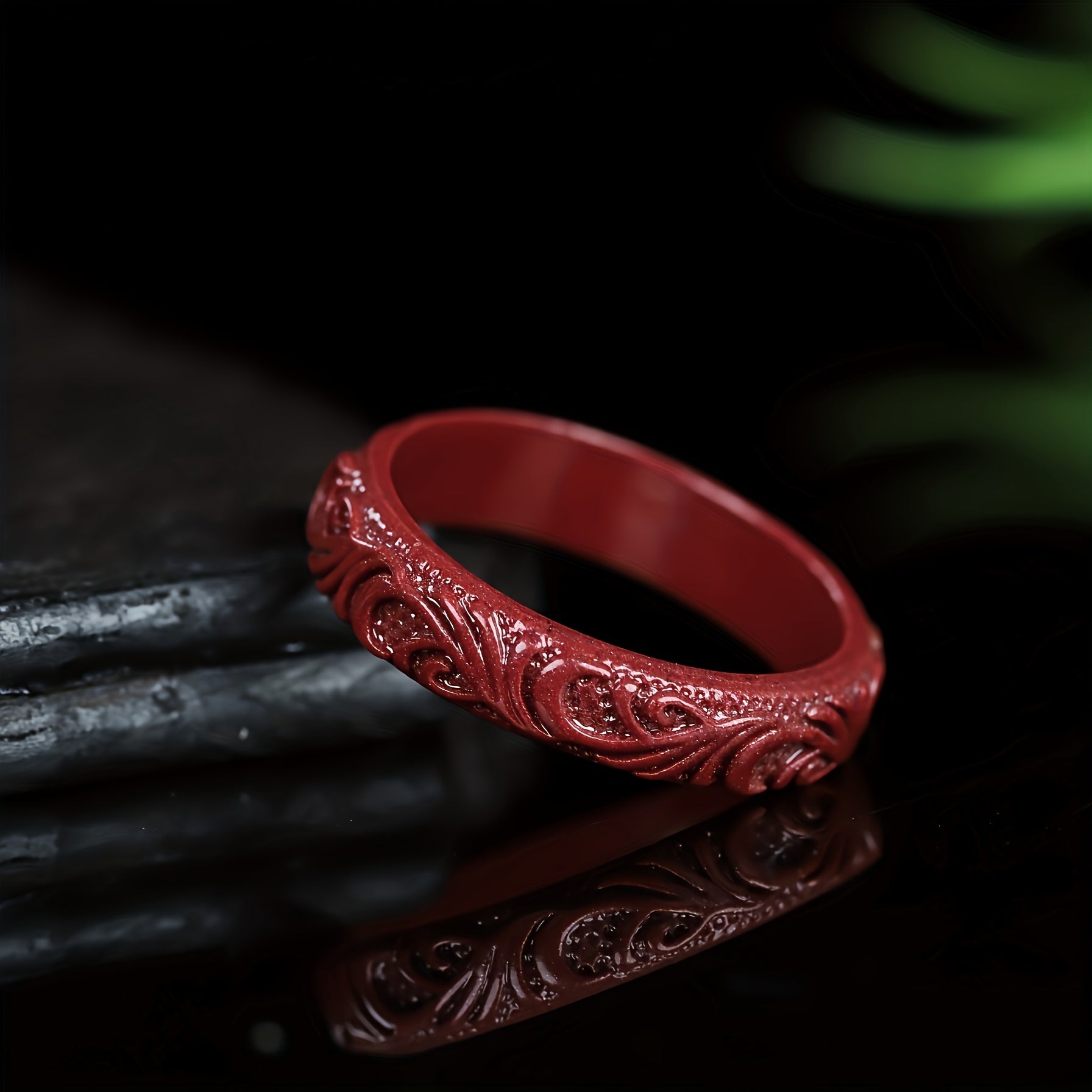 Feng Shui Cinnabar Ring for Luck & Protection - Perfect Gift