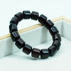 11mm Wooden Beaded Bracelet - Chakra Balancing & Natural Energy for All Seasons