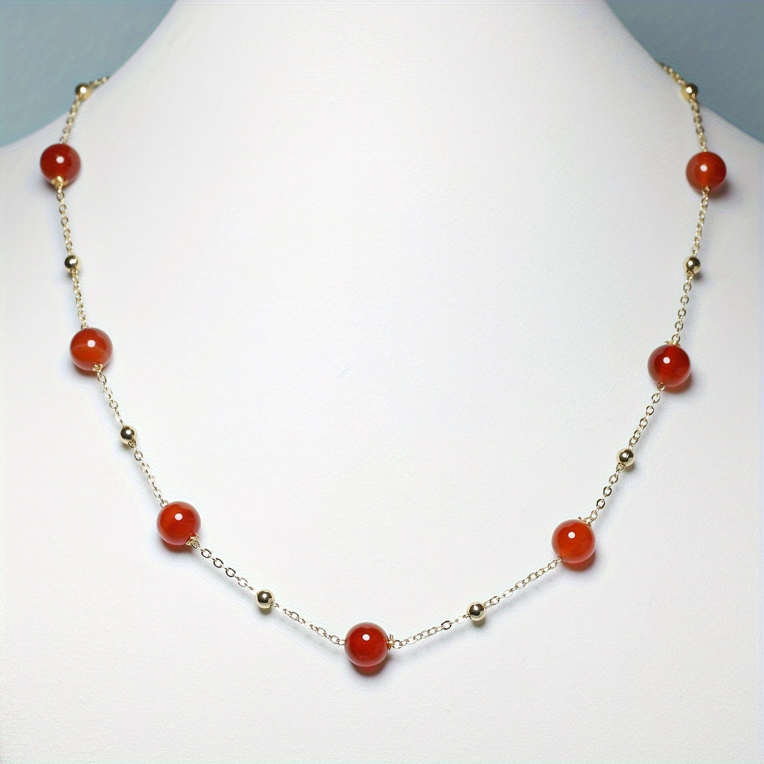 Natural Stone Starry Sky Necklace - Unisex Couple Jewelry for Beach Parties & Holiday Gifts with Cosmic Energy