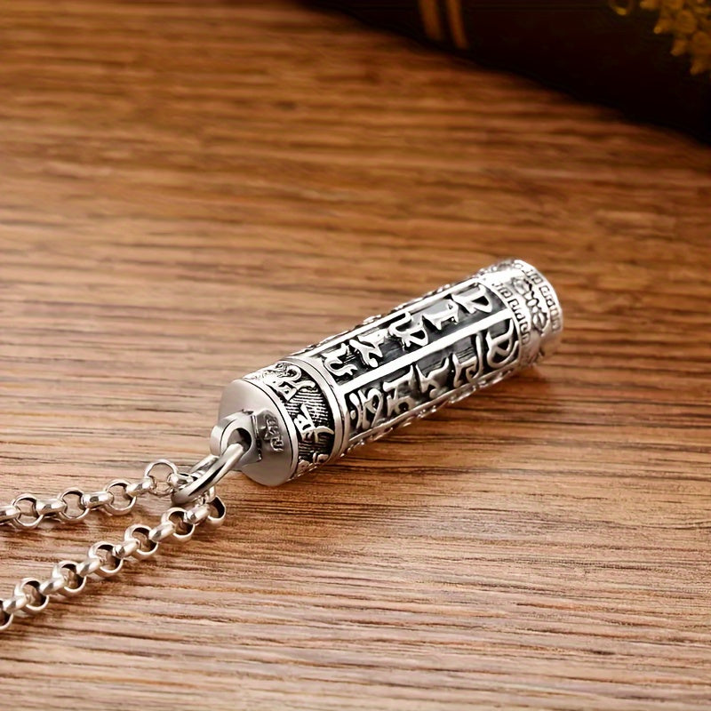 Enigmatic Pendant Of Six Characters — Spiritual Protection & Energy Harmony Amulet
