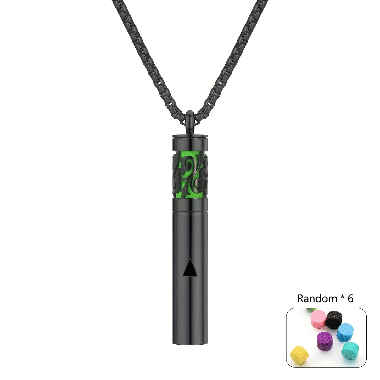 Aromatherapy Diffuser Necklace - Unisex Perfume Pendant for Energy Balance & Spiritual Harmony