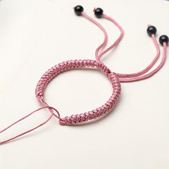 Handwoven Semi-Finished Bracelet Cord - DIY Craft Kit for Knotting with Harmony & Protection Energy