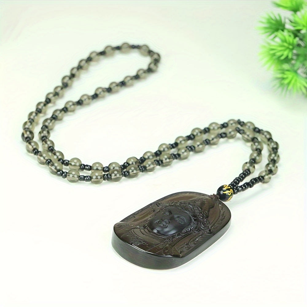 Close-up of frosted texture and carving details