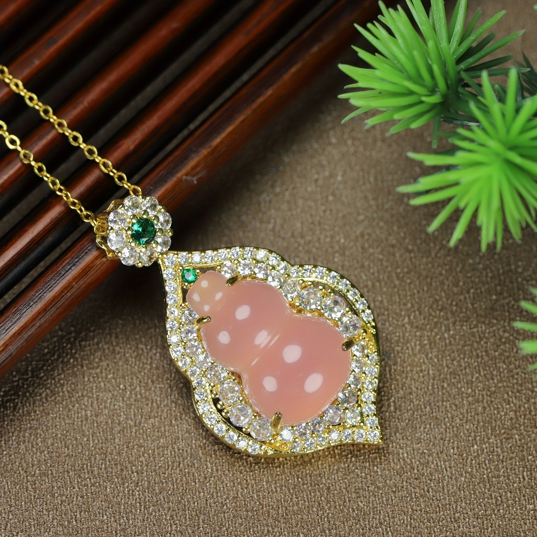 Fu Lu Hulu Agate Necklace - Vintage Chinese Talisman Jewelry for Luck, Wealth & Spiritual Harmony