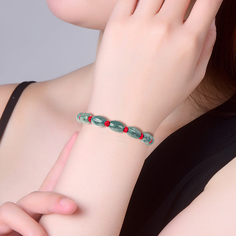 Handcrafted Natural Stone Bead Bracelet, Perfect for Couples & Fashion Enthusiasts