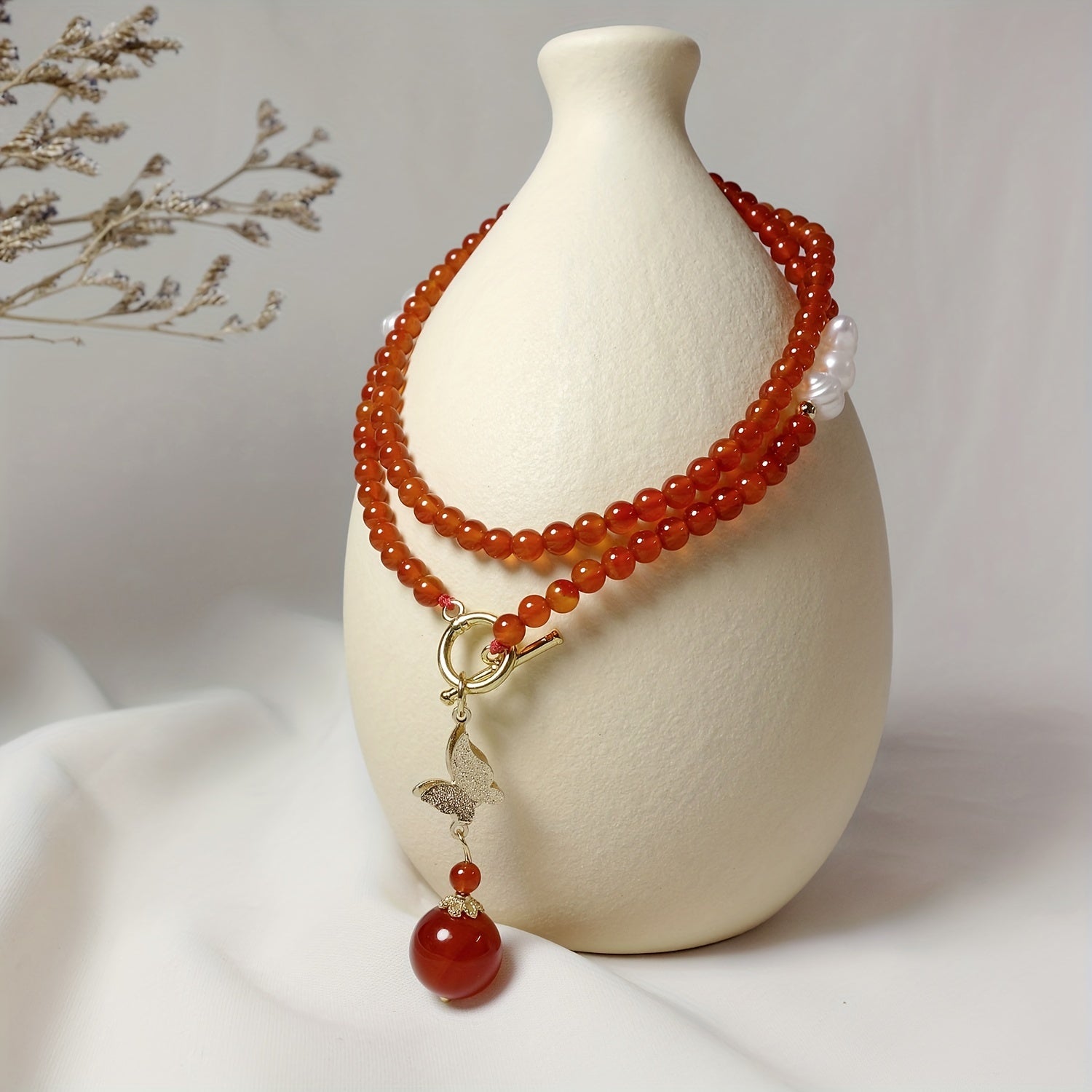 Natural Stone Couples Necklaces: Energy Protection & Spiritual Connection for Halloween & Christmas