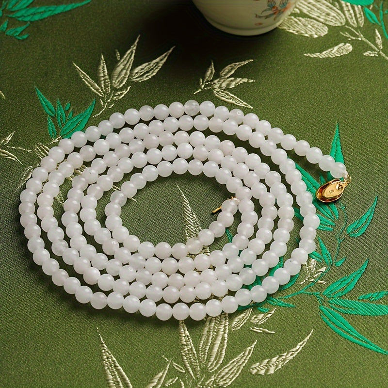 White Ice Transparent Mother Chain